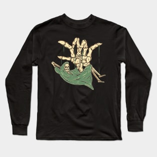 relaxing skull Long Sleeve T-Shirt